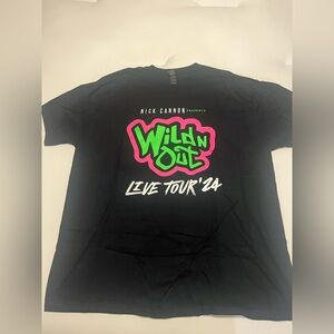 Nick Cannon Live Tour ‘24 Gildan Black Wild 'N Out Graphic Tee Brand New